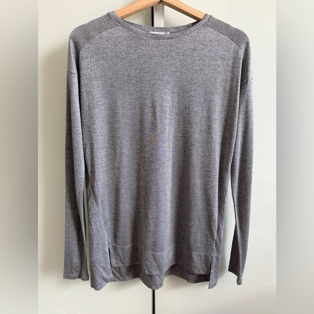 Vince Women’s Charcoal Long Sleeve Shirt